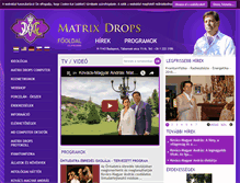 Tablet Screenshot of matrixdrops.com